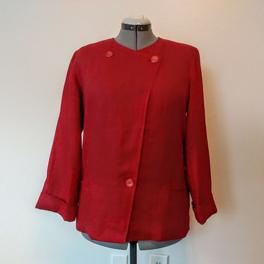 Marimekko Linen Blazer